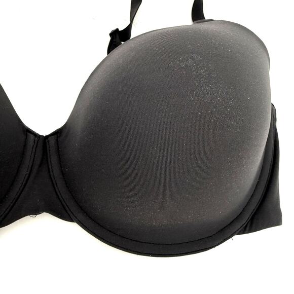 Skims Fits Everybody Push Up Black Onyx Bra Size 38D - Picture 2 of 4